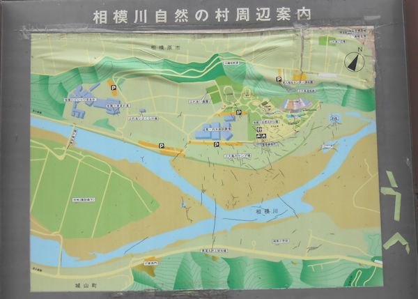 上大島キャンプ場地図